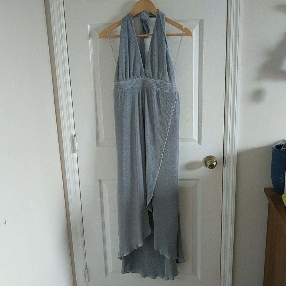 Silver sage dress